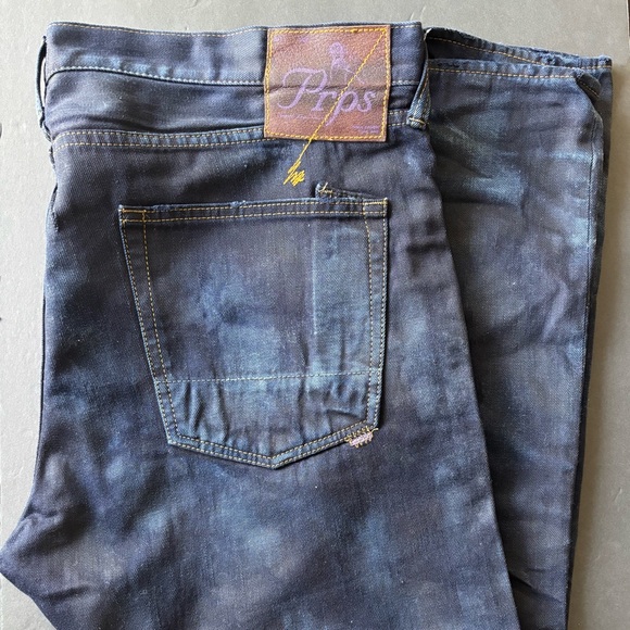 PRPS Blue Relaxed Jeans Premium Denim - Picture 1 of 10